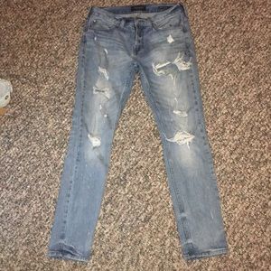 pacsun skinny distressed jeans